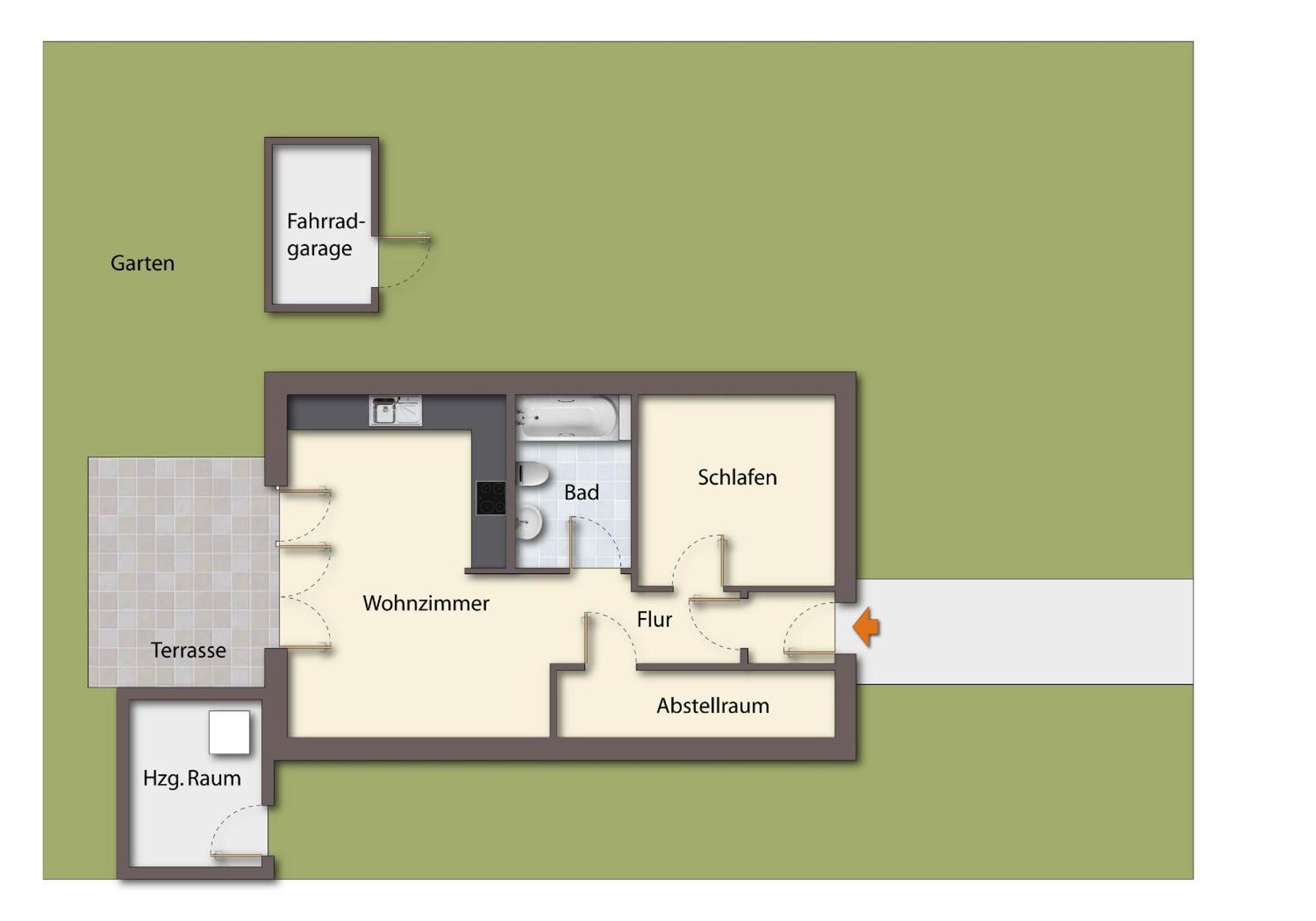 Ferienwohnung Liegeplatz ドルヌマージール エクステリア 写真